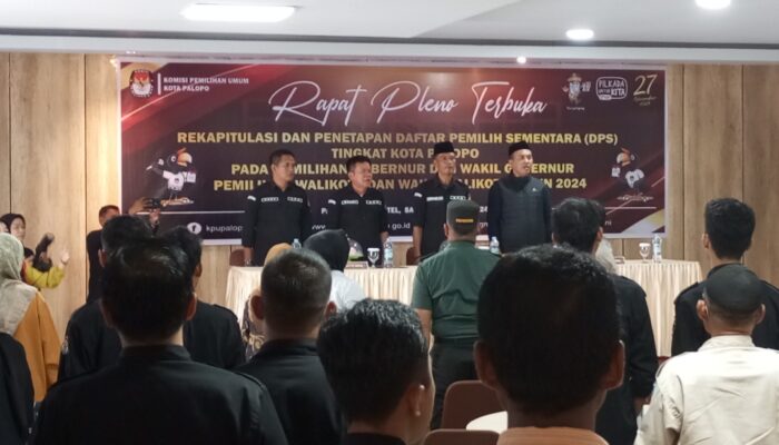 KPU Palopo Gelar Rapat Pleno Rekapitulasi Daftar Pemilih Sementara Pilkada 2024, Berikut Daftarnya