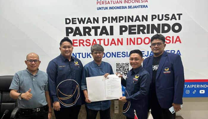 Partai Perindo Resmi Dukung Paslon FKJNUR di Pilwalkot Palopo