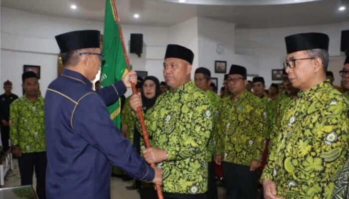 Bupati Budiman Dilantik Jadi Ketua Pengurus Dewan Masjid Indonesia Kabupaten Luwu Timur