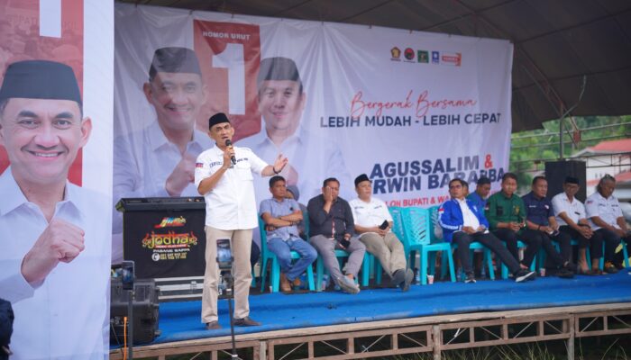 Kampanye Perdana Agus-Win Nomor 1, Paparkan Program Unggulan Harapan Baru Masyarakat Luwu