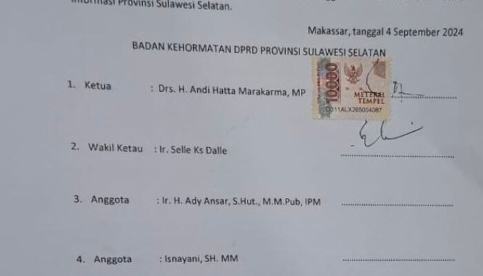 Pelantikan KPID Sulsel Cacat Prosedur, Dinilai Melanggar Aturan