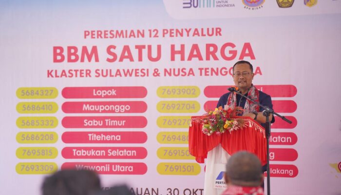 Pertamina Patra Niaga Resmikan 40 Titik BBM Satu Harga di Indonesia