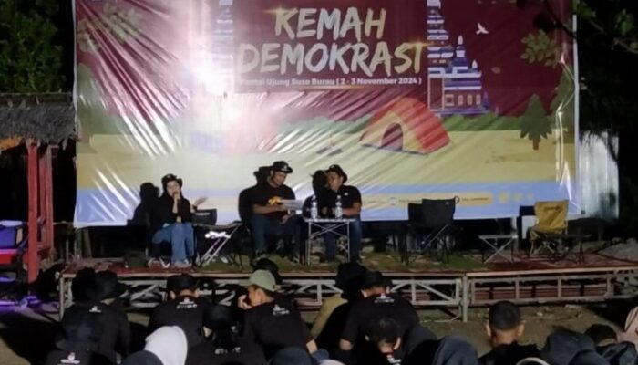 Diikuti Ratusan Peserta, KPU Luwu Timur Sukses Menggelar Kemah Demokrasi di Pantai Ujung Suso