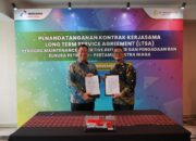 Pertamina Patra Niaga Sulawesi Perkuat Operational Excellence di Sektor Aviasi Lewat Penandatanganan LTSA Bersama Elnusa Pertofin