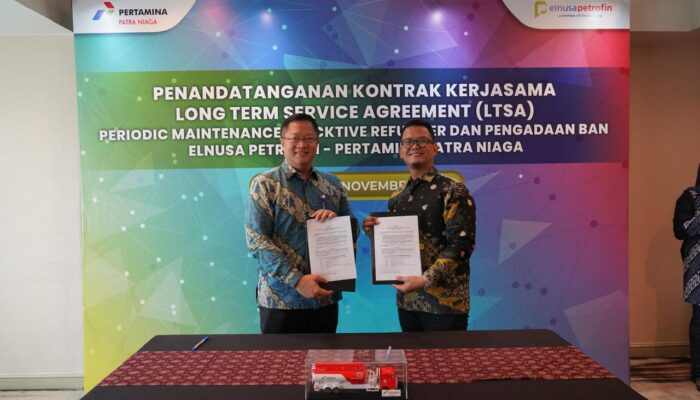 Pertamina Patra Niaga Sulawesi Perkuat Operational Excellence di Sektor Aviasi Lewat Penandatanganan LTSA Bersama Elnusa Pertofin