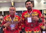 Bangga Budaya Lokal, Budiman-Akbar Kenakan Batik Singkerru Simulajaji dan Bunga Waru di Debat Terakhir Pilkada Luwu Timur