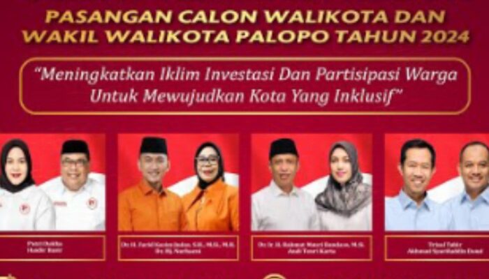 Ini Link Nonton Debat Publik Terakhir Calon Wali Kota dan Wakil Wali Kota Palopo 2024