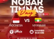 Nuiz Coffee Palopo Gelar Nobar Grup B Piala AFF 2024 Indonesia Vs Myanmar 