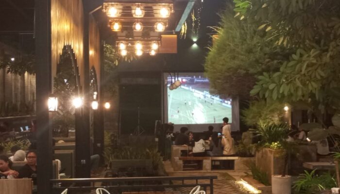 Nuiz Coffee Palopo Sukses Gelar Nobar Asik Grub B Piala AFF 2024, Indonesia Unggul dari Myanmar