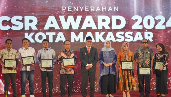 Pertamina Patra Niaga Regional Sulawesi Raih Penghargaan CSR Award 2024 Dari Walikota Makassar