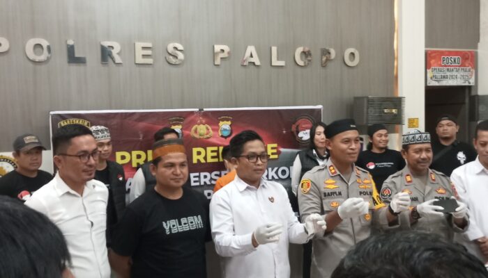 Polres Palopo Ungkap Peredaran Narkoba, 351 Gram Sabu Disita