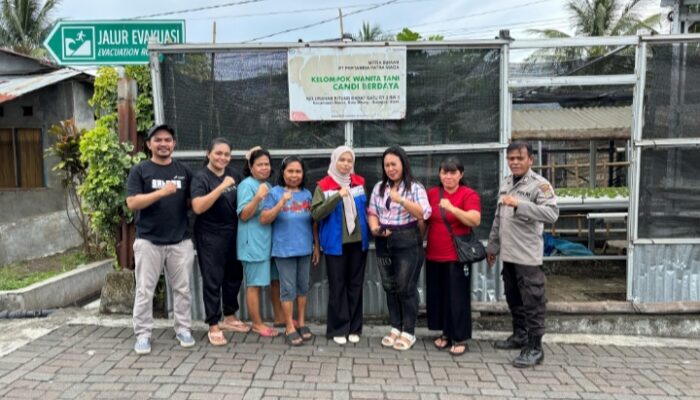 Dukung Ketahanan Pangan Keluarga, Pertamina Patra Niaga IT Bitung Dukung Pemberdayaan Kelompok Wanita Tani Melalui Hidroponik
