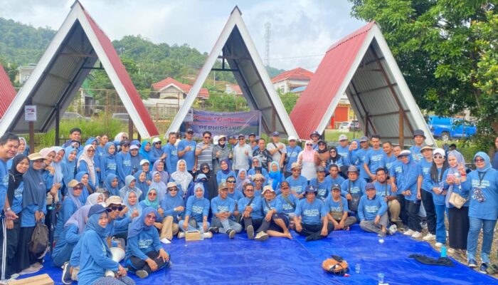 Meriahkan HUT ke-38 Perhiptani, Ratusan Penyuluh Pertanian Lutra Family Gathering di Sorowako