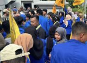 Kaltim Membiru, PMII Aksi Geruduk Kantor Gubernur Soal Hutang Rp.280 M