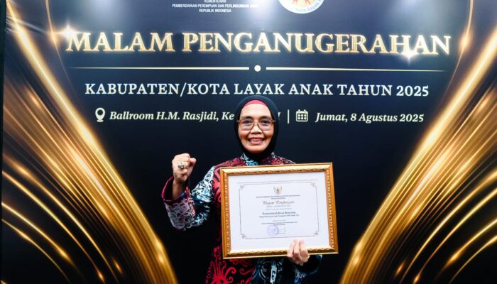 Bontang Diganjar Penghargaan Kota Layak Anak Tingkat Utama, Bunda Neni: Anak Harus Bahagia