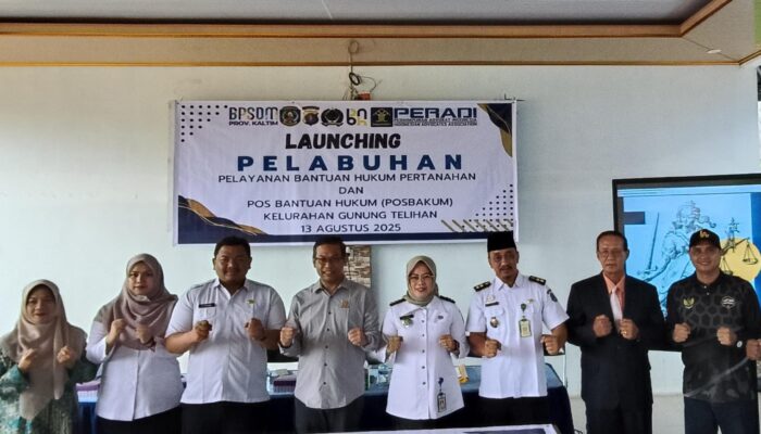 Kelurahan Gunung Telihan Luncurkan Program PELABUHAN, Masyarakat Kini Bisa Konsultasi Hukum Gratis dan Cepat