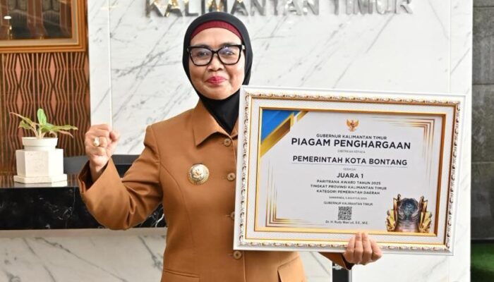 Pemkot Bontang Raih Juara 1 Paritrana Award 2025