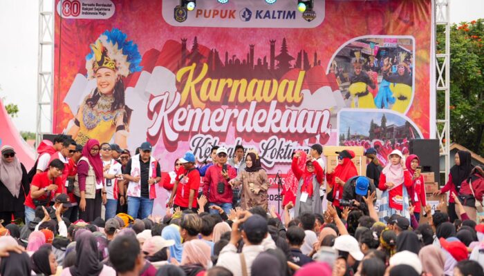 Meriah, Karnaval Kemerdekaan Loktuan Angkat Tema Pelestarian Lingkungan