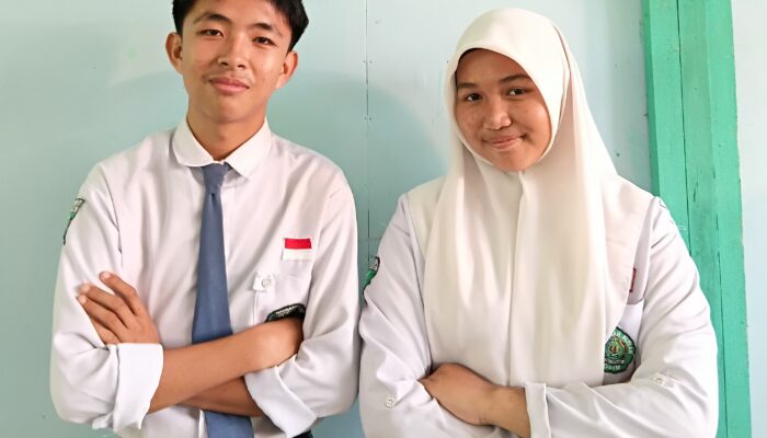 Tifatul Ahmad dan Reski Amelia Terpilih Pimpin OSIM MA Al-Hikmah Ranteangin Periode 2025-2026