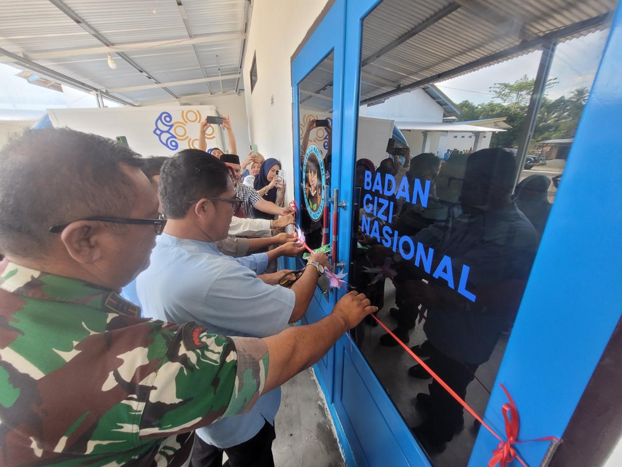 Dapur MBG Pertama di Luwu Utara Ada di Desa Sidoraharjo, Diresmikan Wakil Bupati Jumail Mappile