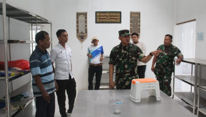 Dandim 0908 Bontang Pastikan Kesiapan SPPG untuk Program Makan Bergizi Gratis