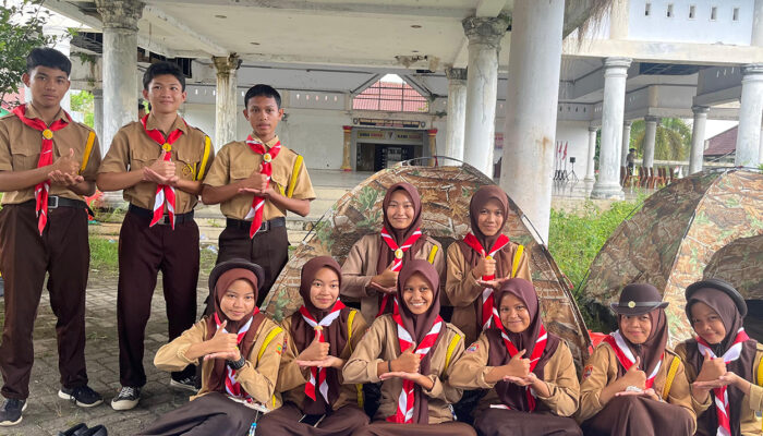 13 Siswa MA DDI Masamba Siap Jadi Anggota Baru Saka Kencana Angkatan ke-24
