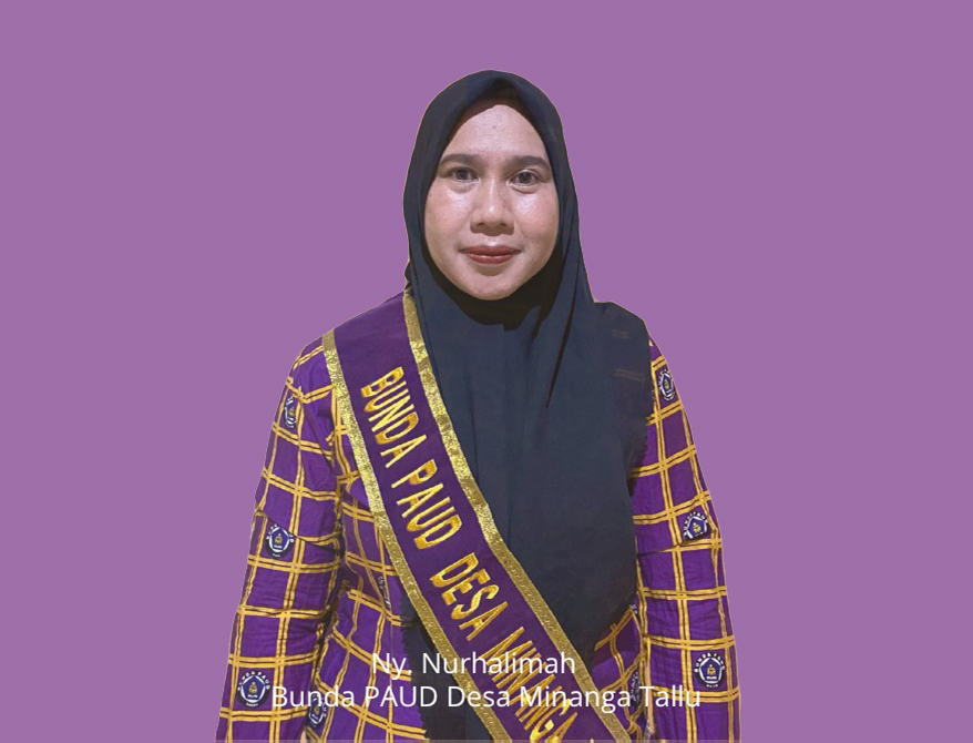 Bunda PAUD Desa Minanga Tallu, Nurhalimah.
