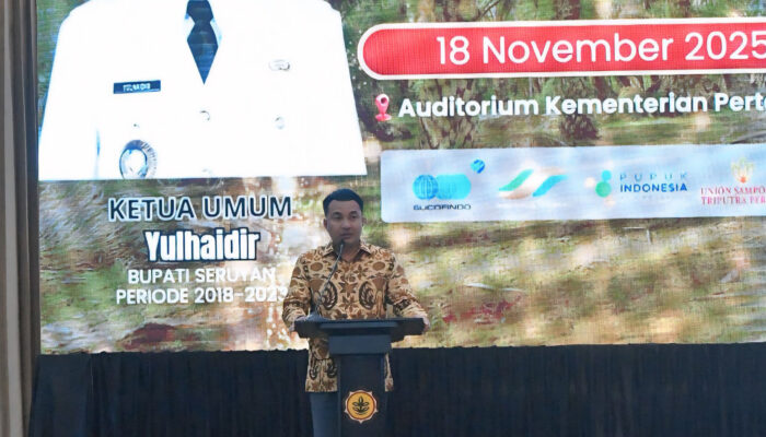 Selamat! Bupati Luwu Utara Terpilih sebagai Ketua Harian Asosiasi Kabupaten Penghasil Sawit Indonesia