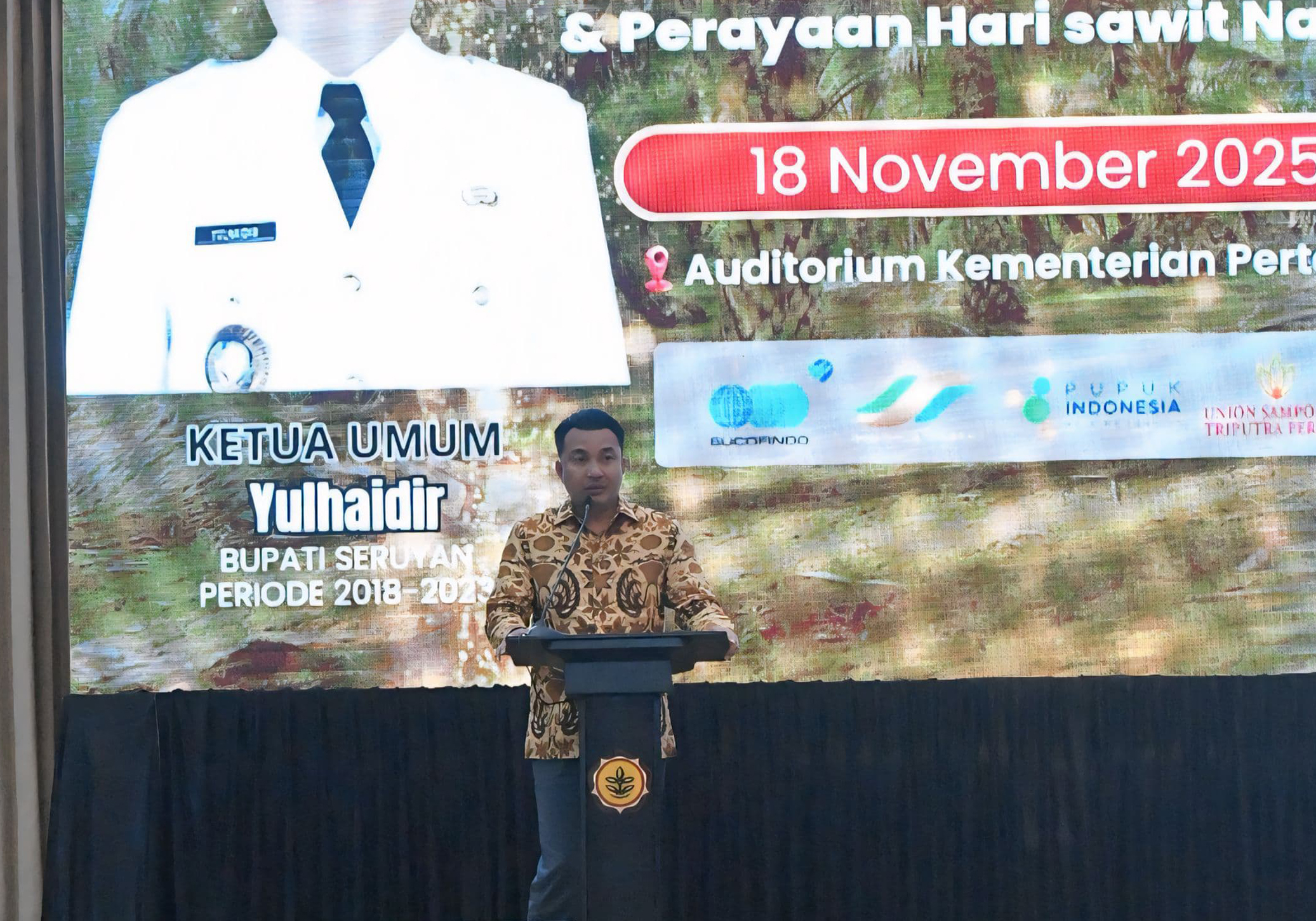 Bupati Luwu Utara Terpilih sebagai Ketua Harian Asosiasi Kabupaten Penghasil Sawit Indonesia