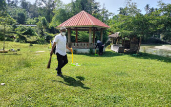 Jelang Kemping Wisata, Disporapar Gelar Aksi Bersih-bersih di ODTW Pincara