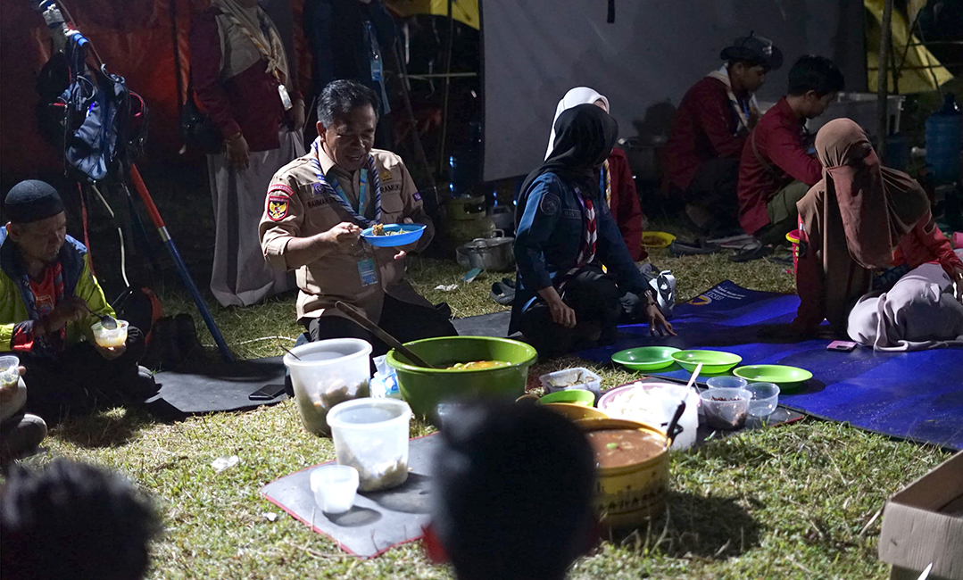 Kapurung Jadi Makanan Idola pada Kegiatan Peran Saka Tingkat Nasional di Gorontalo