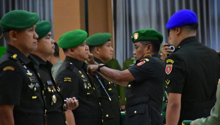 Danrem Pimpin Sertijab Dandim Bontang, Letkol Inf Ardiansyah Resmi Gantikan Letkol Inf Aryo Bagus Daryanto