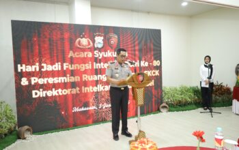 Kapolda Sulsel Resmikan Ruang Pelayanan SKCK di Momen HUT ke-80 Intelijen Polri
