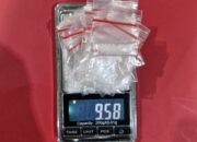 Polisi Amankan Pemuda dengan 28 Paket Sabu di Bontang Baru