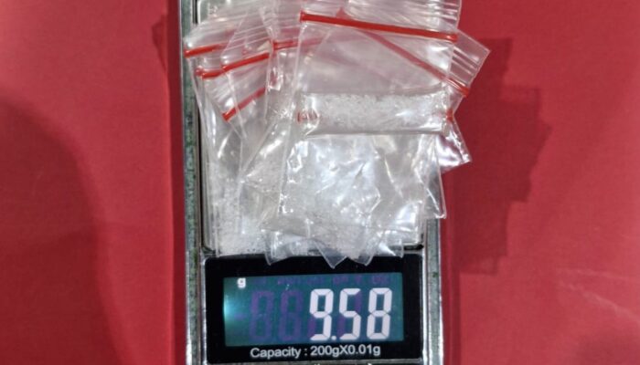 Polisi Amankan Pemuda dengan 28 Paket Sabu di Bontang Baru