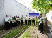 Rutan Pangkep Panen Raya, Hasil Pertanian Disalurkan untuk Korban Bencana