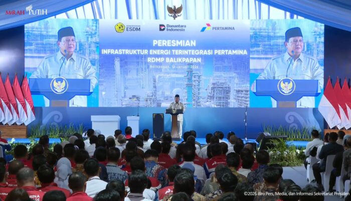 Presiden Prabowo Resmikan RDMP Balikpapan, Kilang Minyak Terbesar Indonesia Setelah 32 Tahun