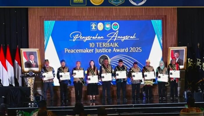 Prestasi Nasional; Lurah Gunung Telihan Bawa Bontang ke Top 10 Paralegal Justice Award 2025