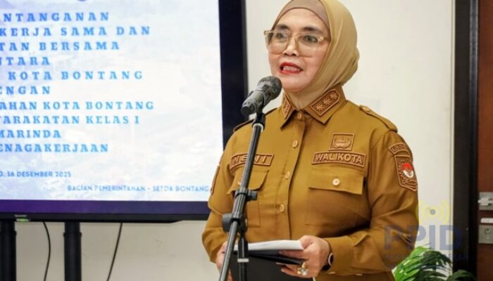 Pemkot Bontang Perkuat Sinergi Lintas Sektor, Teken PKS dengan BPN/ATR, Bapas, dan BPJS Ketenagakerjaan