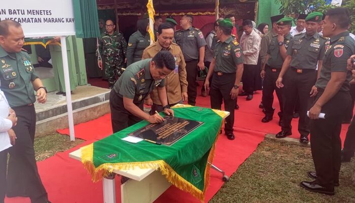Korem 091/ASN Resmikan Koramil Marangkayu, Perkuat Pertahanan dan Pelayanan TNI di Wilayah Pesisir