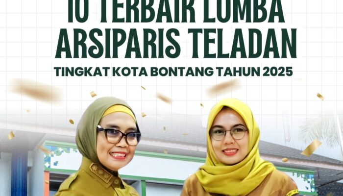 Arsiparis DPMPTSP Bontang, Hana Raih Peringkat 8 Arsiparis Teladan Tingkat Kota 