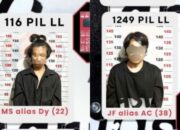 Polres Bontang Ungkap Peredaran 1.300 Pil LL, Dua Tersangka Diamankan