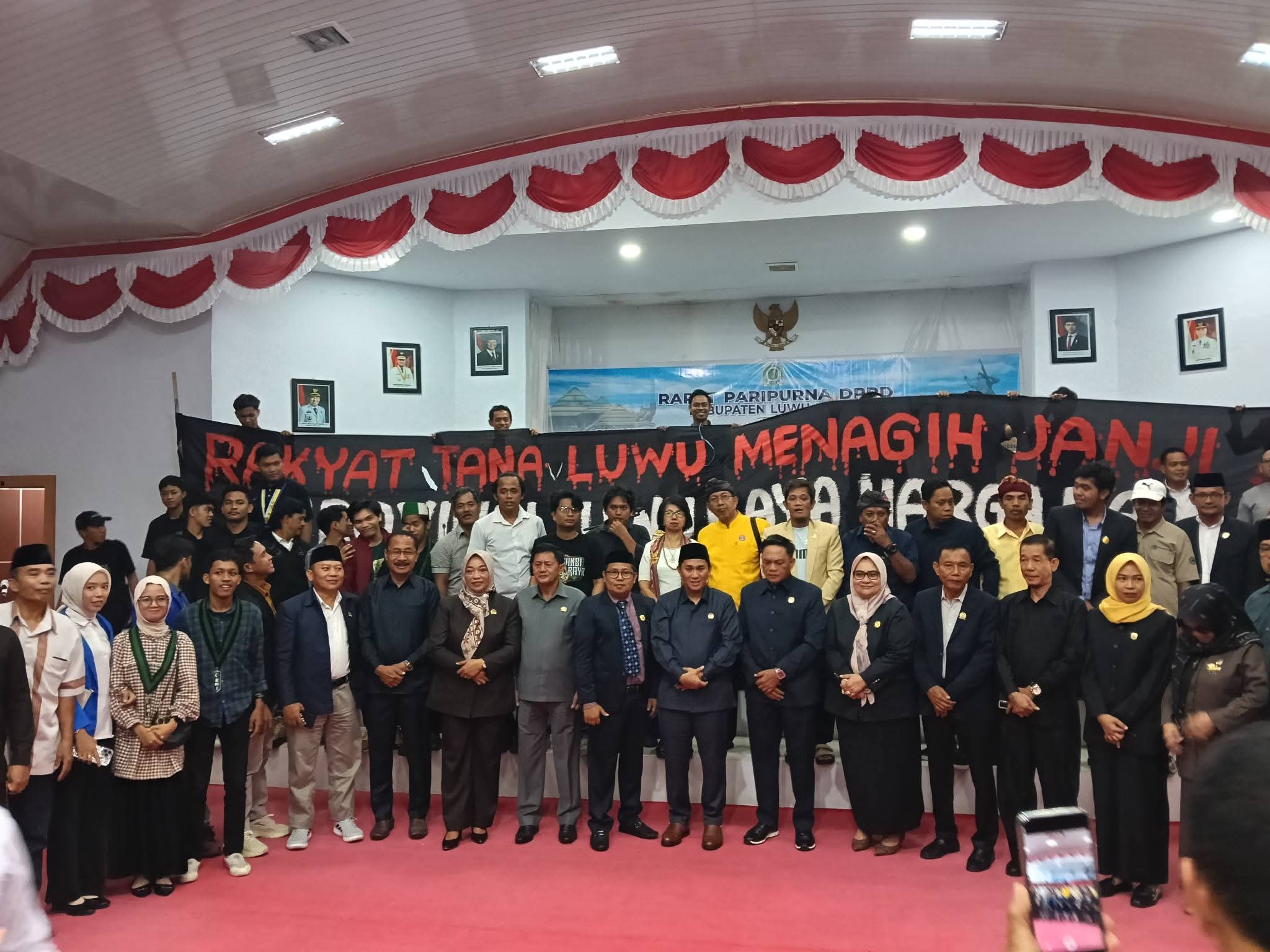 DPRD Luwu Utara Akhirnya Teken Persetujuan Provinsi Luwu Raya