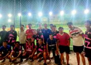 KPU Bontang dan Wartawan Pererat Kemitraan Lewat Laga Mini Soccer