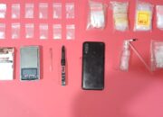 Polres Bontang Ringkus Pengedar Sabu di Api-Api, 12 Paket Diamankan