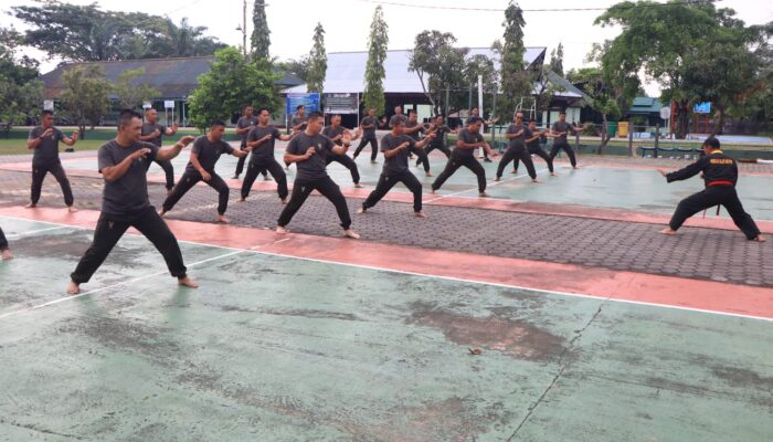 Kodim 0908/Bontang Perkuat Kemampuan Prajurit Lewat Latihan Pencak Silat Militer