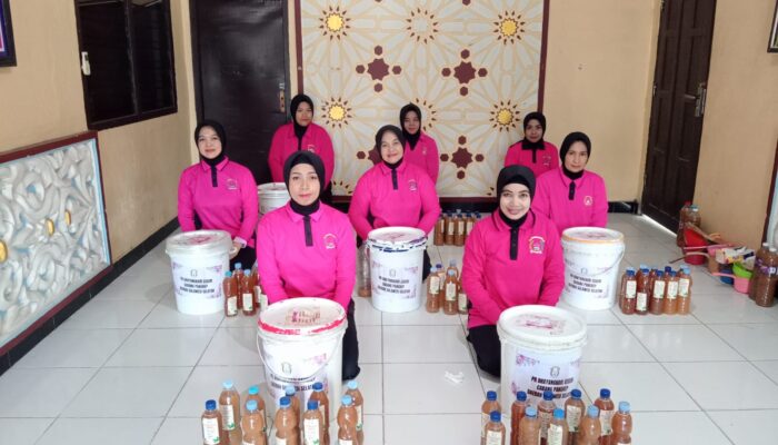 Bhayangkari Segeri Hadirkan Pupuk Organik Ramah Lingkungan dari Limbah Dapur