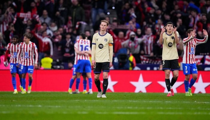 Semifinal Copa del Rey: Atletico Madrid Gilas Barcelona 4-0