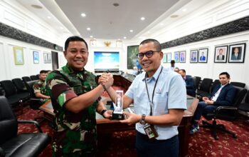 Dandim 0908/Bontang Jalin Silaturahmi dengan Manajemen PT Badak NGL