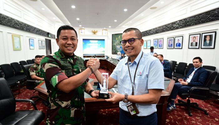 Dandim 0908/Bontang Jalin Silaturahmi dengan Manajemen PT Badak NGL